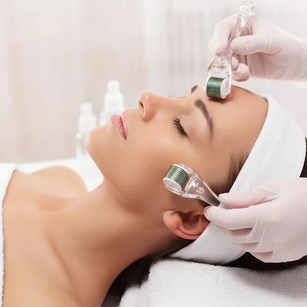 Microagulhamento facial