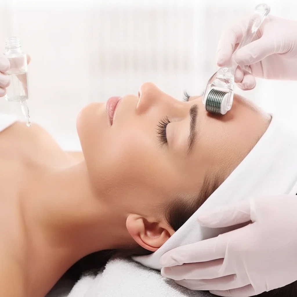 Microagulhamento facial